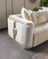Carlina Ivory Velvet Sofa