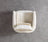 Carlina Ivory Velvet Chair