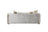Carlina Ivory Velvet Sofa & Loveseat
