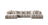 Lis Sand Boucle Double Chaise 147" Sectional