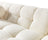 Ivy Ivory Boucle Double Chaise 146" Sectional