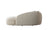 Bonita Ivory Boucle Sofa Chaise 87"