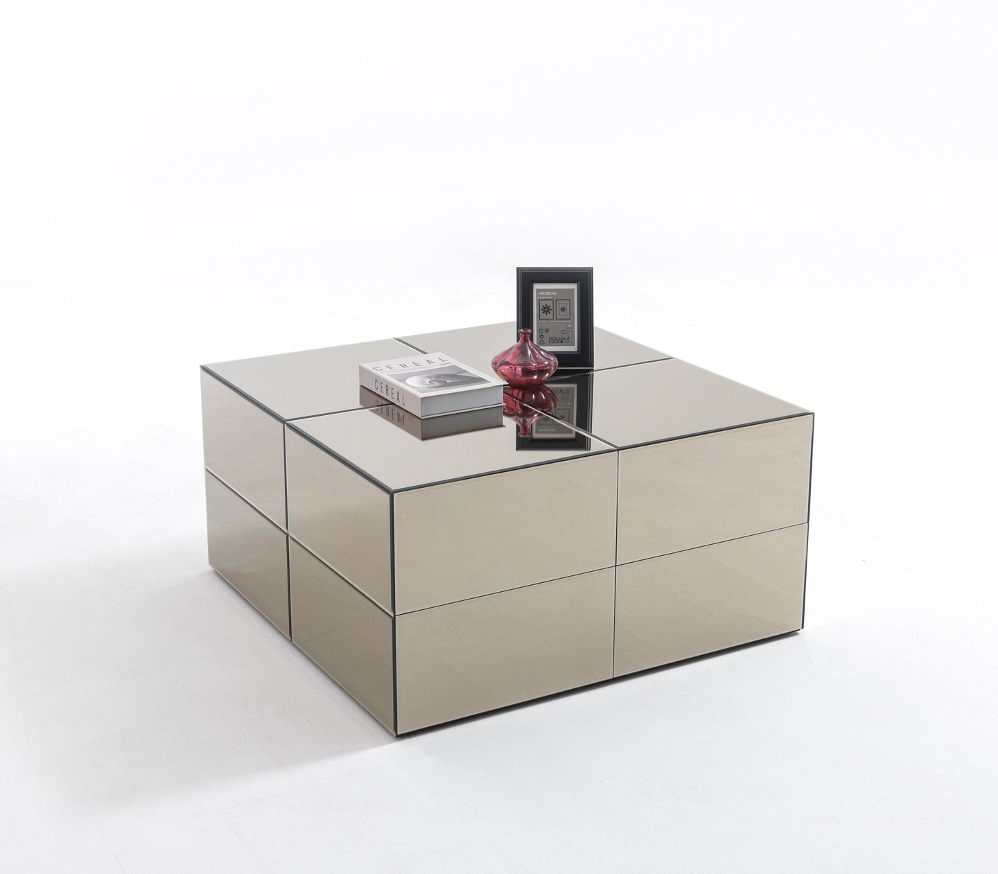 X2 Glass Coffee Table