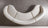 Bonita Ivory Velvet 3-Piece Curved 138" Sectional