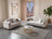 Fabiana Ivory Velvet Sofa & Loveseat
