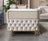 Fabiana Ivory Velvet Sofa & Loveseat