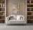 Fabiana Ivory Velvet Loveseat
