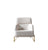 Fabiana Ivory Velvet Chair