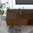 Caroline Mid-Century Modern Style Walnut TV Stand Up To 72"