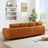 Paton 114.5'' Boucle Fabric Sofa