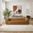 Rialto Minimalist Top-grain Buffalo Leather Sofa with Ergonomic Back and Plush Seating | Ashcroft Imports Furniture