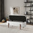 Sarna Ivory Boucle Bench