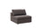 Arny Smoke Armless Chair