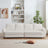Paton 114.5'' Boucle Fabric Sofa