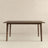 Carlos Solid Wood Dining Table 47"
