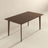 Carlos Solid Wood Dining Table 47"