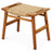 Grit Rustic Solid Wood Loom Stool | Mid-Century Modern Woven Accent Seating | Ashcroft Imports Furniture