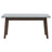 Carlos Fabric Upholstered Solid Wood Bench 47"