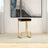 Joel Black Velvet Counter Stool