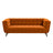 Addison Large Burnt-Orange Velvet Sofa