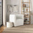 Delaney Cream Boucle Swivel Chair