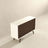 Caroline Mid-Century Modern White Dresser 6 Drawer