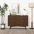 Caroline Mid Century Modern Walnut Dresser 6 Drawer