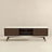 Caroline Walnut White TV Stand Up To 72"