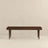 Mia Mid Century Modern Solid Wood Bench
