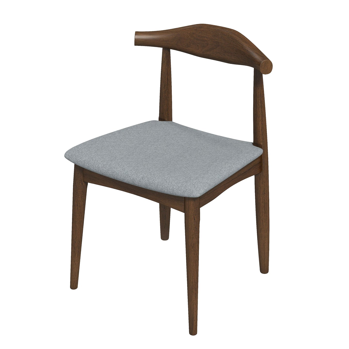 Destiny Grey Fabric Dining Chair (Set Of 2)