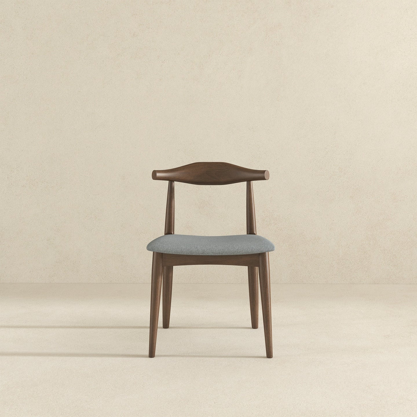Destiny Grey Fabric Dining Chair (Set Of 2)
