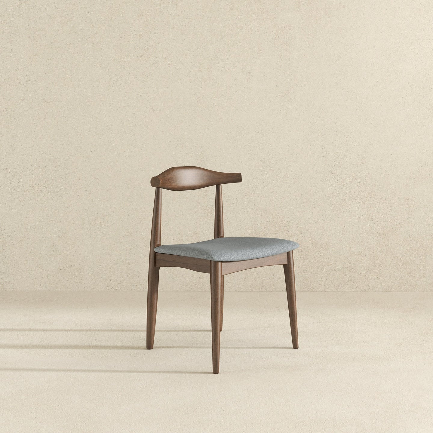 Destiny Grey Fabric Dining Chair (Set Of 2)