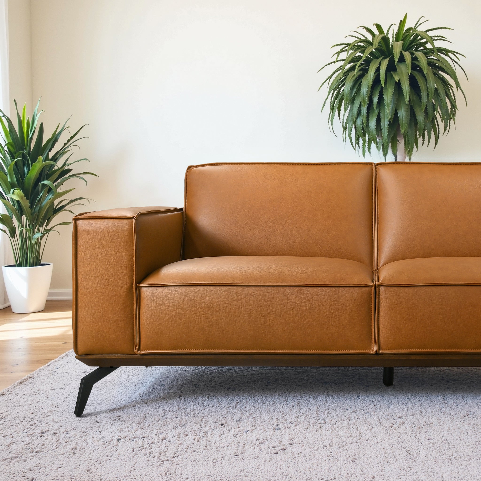 Brenham Easy Clean Modern Right Sectional Sofa - Ashcroft Furniture