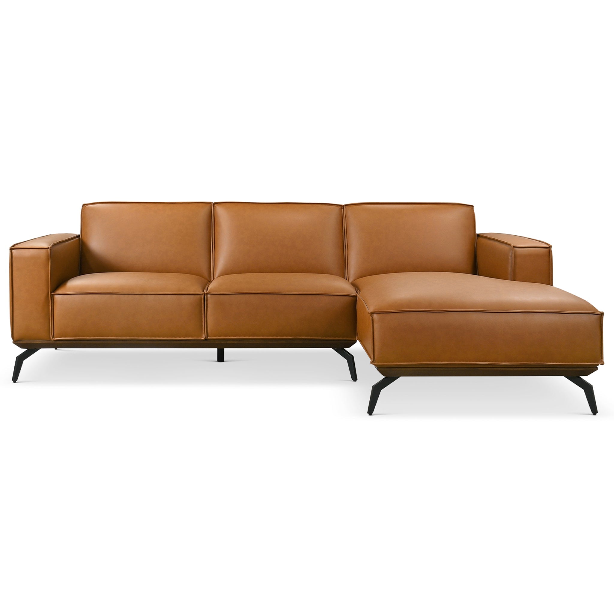 Brenham Easy Clean Modern Right Sectional Sofa - Ashcroft Furniture