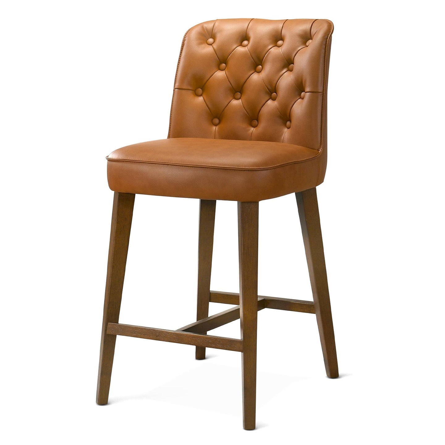Peoria Elegant Mid-Century Modern Counter Stool for Kitchen Island - Ashcroft Furniture