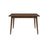 Levi Modern Style Solid Wood Rectangular Walnut Top Dining Table 47"