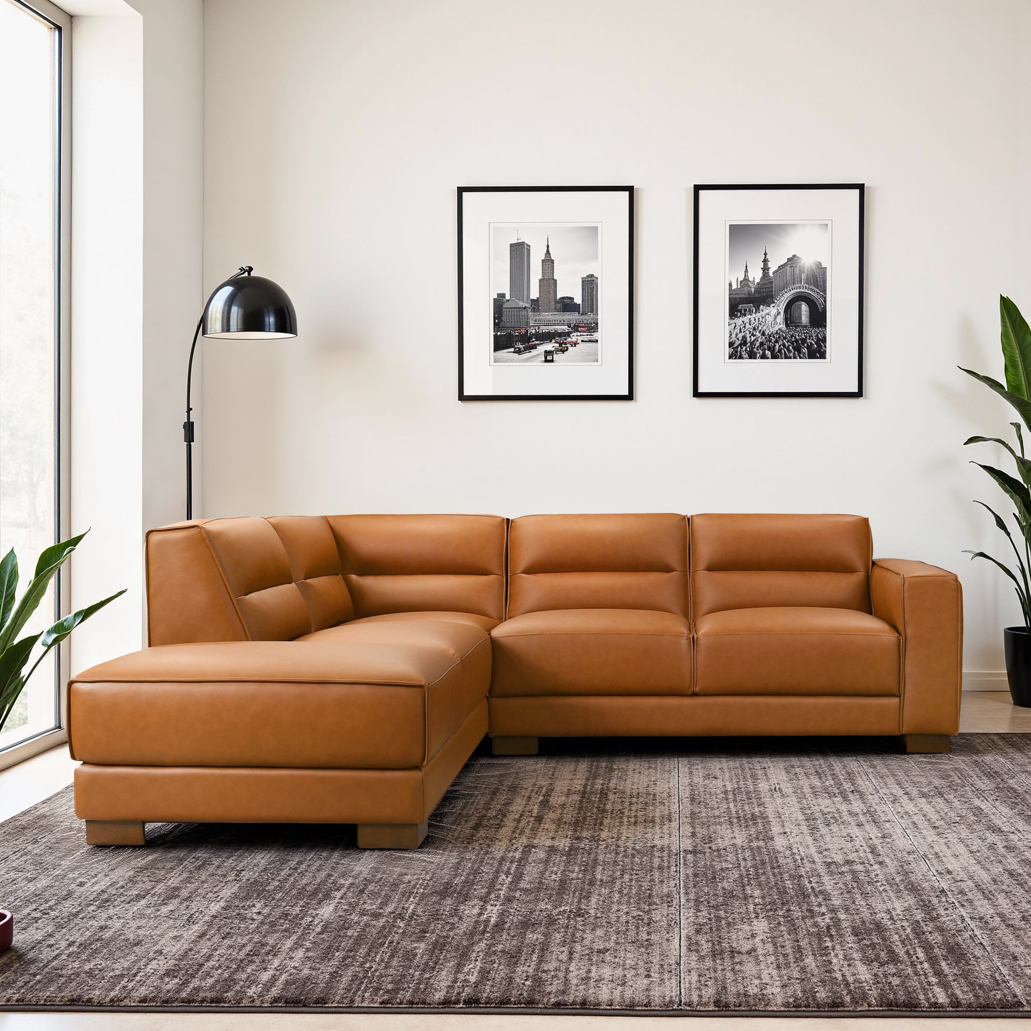 Muncie L-Shaped Sofa - Ashcroft Furniture
