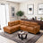 Muncie L-Shaped Sofa - Ashcroft Furniture