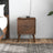 Alexandra Walnut Nightstand - 2 Drawers