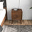 Alexandra Walnut Nightstand - 2 Drawers