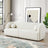 Anna Ivory Boucle Sofa | Modern Curved Japandi Seating | Ashcroft Imports Furniture
