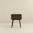 Avery Solid Wood Walnut Night Stand with Single Drawer