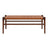 Cody Mid-Century Modern Tan Leather Bench - Ashcroft Furniture