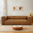 Colton Modern Luxury Genuine Leather Rectangular Sofa - Ashcroft Furniture
