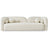 Donna Boucle Fabric Curved Sofa - Ashcroft Imports Furniture
