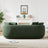 Dylan Round Arm Boucle Fabric Luxury Japandi Style Sofa - Ashcroft Imports Furniture