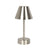 Elegance Rechargeable LED Table Lamp | Cordless Brushed Nickel Touch Lamp | Ashcroft Furniture Imports