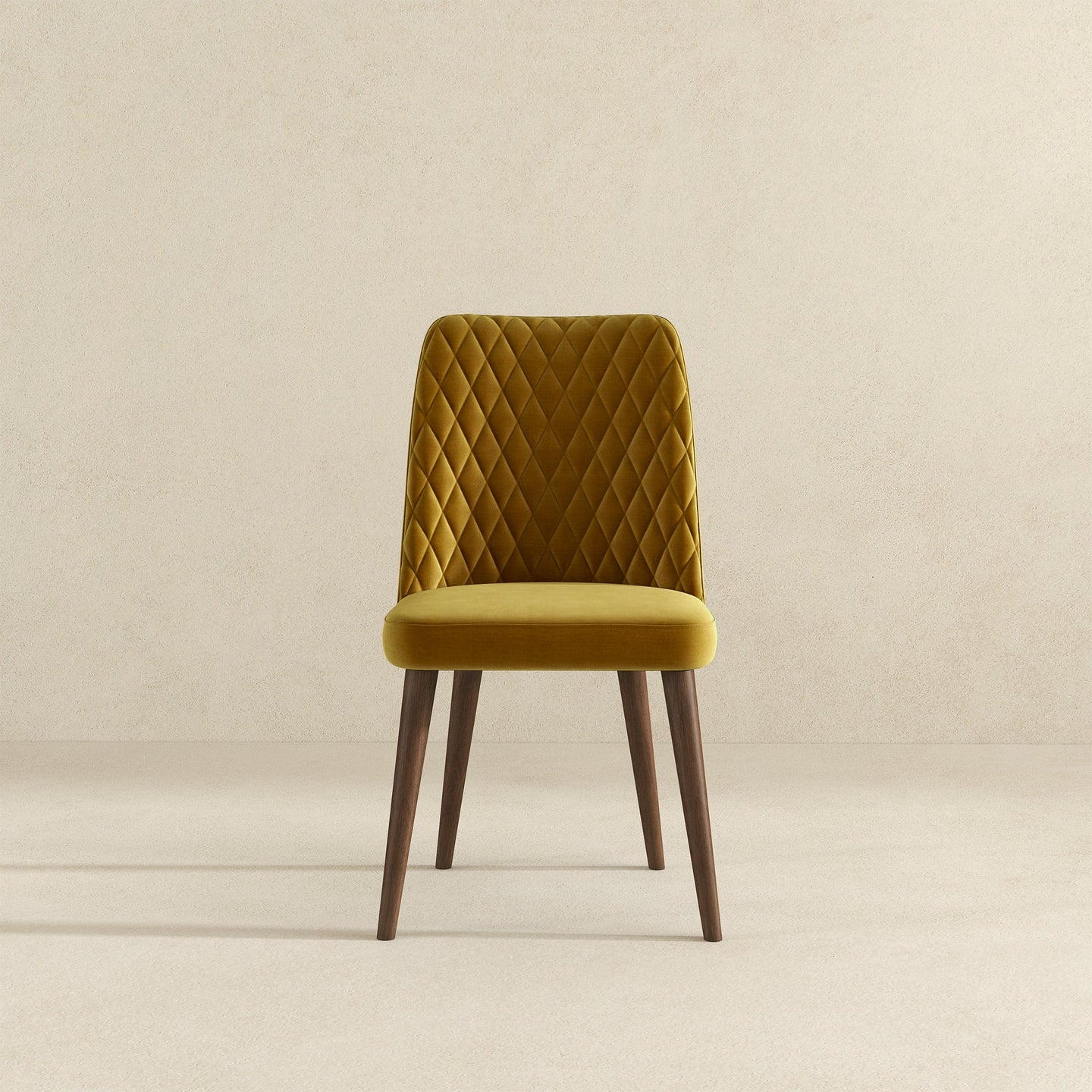 Katie Mid-Century Modern Velvet Side Chair - Ashcroft Furniture