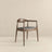 Kelly Grey Fabric Modern Dining Chair - Ashcroft Furniture