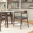 Kelly Grey Fabric Modern Dining Chair - Ashcroft Furniture